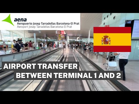 Transferência Schengen do Aeroporto de Barcelona (BCN) | Terminal 1 para Terminal 2