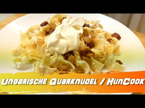Nudel Spezial, ungarische Quarknudeln mit Speck / einfach so lecker / Túrós tészta
