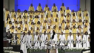 "And We Are Glad" Anthony Brown & FBCG Combined Mass Choir