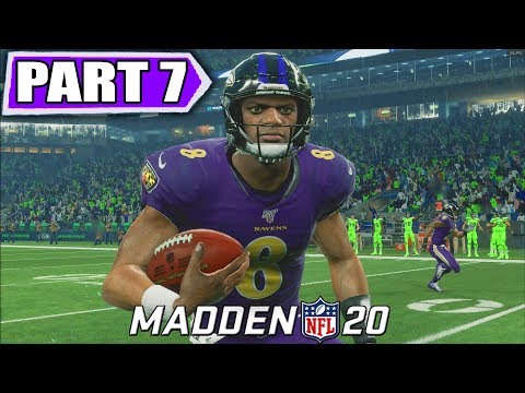 Lamar Jackson Madden 20 Career Mode Ep 7 - 99 OVERALL & 7 PASSING TOUCHDOWNS IN 1 GAME