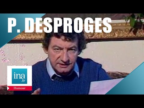 Pierre Desproges écrit à Dieu | Archive INA