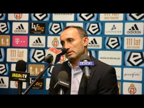 E: Wisła Kraków - Jagiellonia Białystok [Konferencja]. 2017-02-25