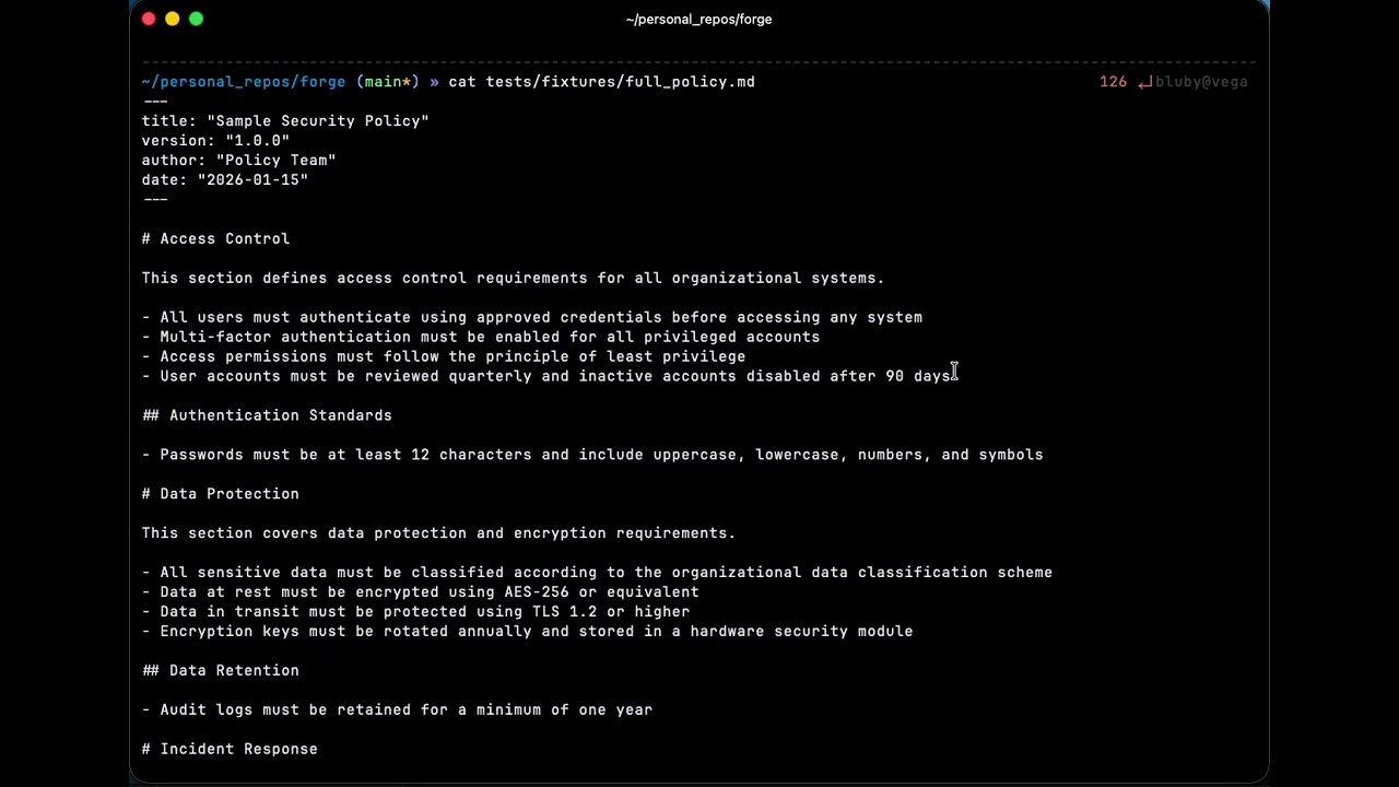 Forge project preview