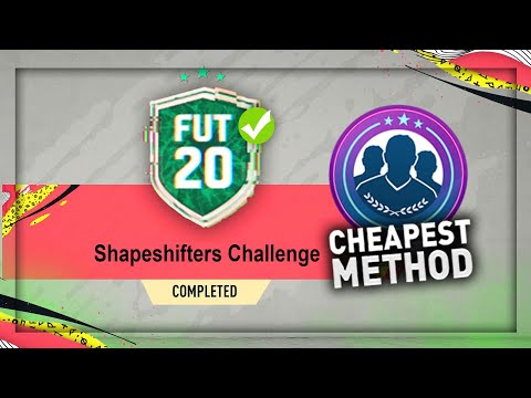 FIFA 20: SHAPESHIFTERS CHALLENGE!! (CHEAPEST METHOD)
