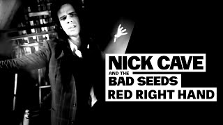 Kadr z teledysku Red Right Hand tekst piosenki Nick Cave & The Bad Seeds