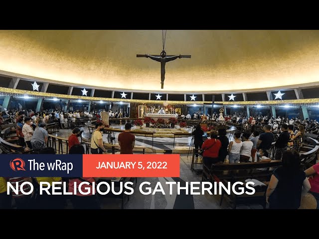 Duterte appeals to religious leaders: stop mass gatherings