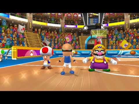 i try reverse psychology to beat expert difficulty on mario sports mix basketball