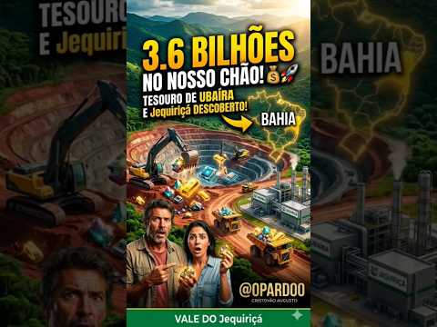 BILHÕES EM UBAÍRA E JIQUIRIÇÁ? 😱 O Vale vai virar a nova China? 🚀