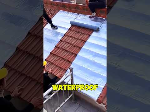 Fix Roof Leaks in Seconds with This Tape! 🏠💧: #waterprooftape #roofing #gadgets