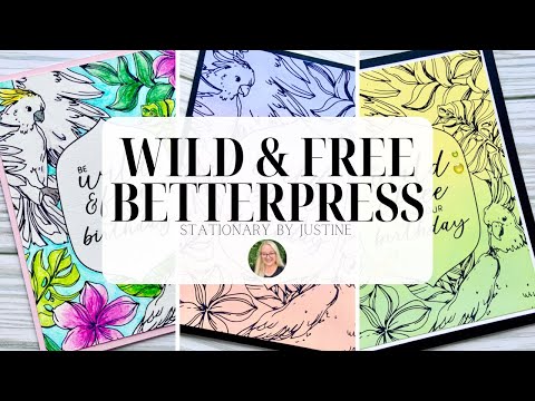 Vibrant Watercoloring with Tropical Wild & Free BetterPress Club