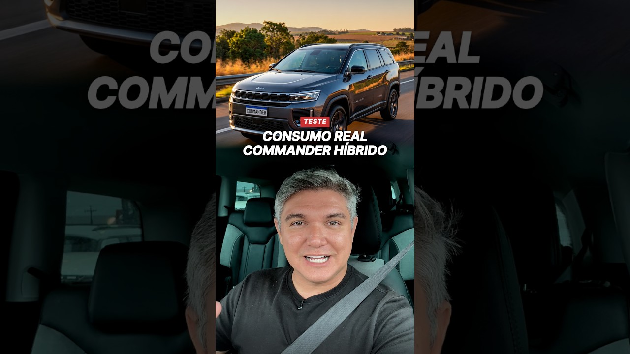 ⛽️🚙 CONSUMO REAL do Jeep Commander com sistema híbrido leve