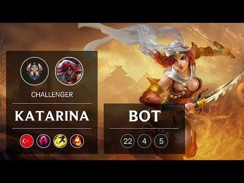 Katarina Bot vs Jinx - TR Challenger Patch 9.1