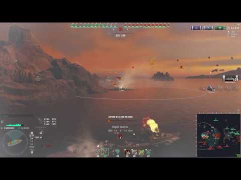 harugumo vs minotaur WoWs