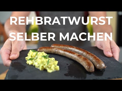 Make your own venison bratwurst - A delicacy