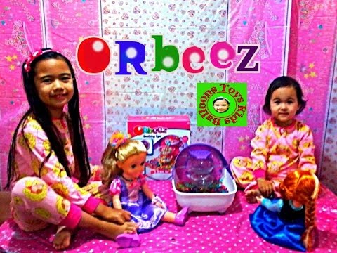 Disney Princess Rapunzel Orbeez Magic Scented Soothing Spa Frozen Anna Kids Balloons and Toys Video