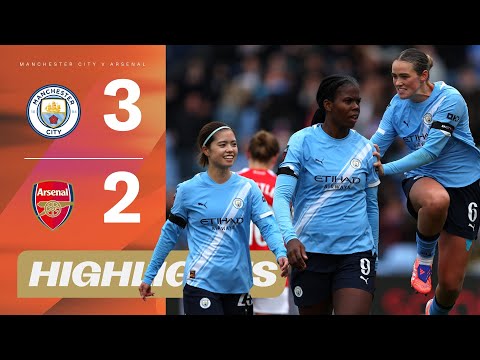 A Dramatic Five-Goal Thriller! | Manchester City v Arsenal | Highlights | Barclays WSL 25/26