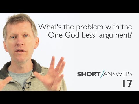 What’s the problem with the “One God Less” argument? | Andy Bannister What’s the problem with the “One God Less” argument? | Andy Bannister