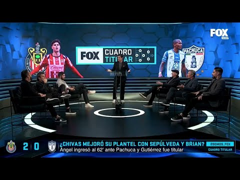 CUADRO TITULAR FOX SPORTS 🔥 11 ENERO 2026 🔥 SUPER CHIVAS🔥 CRUZ AZUL - COMENTARISTAS DEL FUTBOL