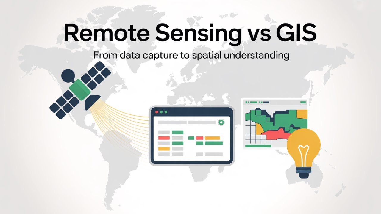 Remote Sensing vs GIS: What's the Difference?