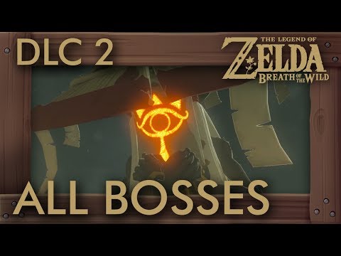 Zelda Breath of the Wild - Champions Ballad:  All Bosses (No Damage)