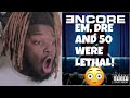 MY FIRST TIME HEARING Eminem - Encore/Curtains Down Ft. Dr Dre & 50 Cent (REACTION)