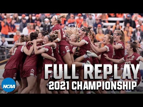 Boston College vs. Syracuse: 2021 NCAA women's lacrosse championship | FULL REPLAY