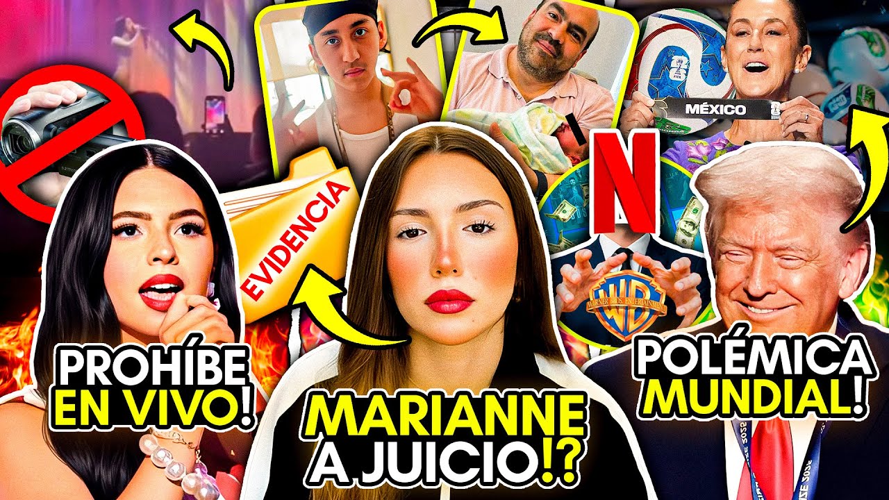 ANGELA AGUILAR PROHÍBE! MARIANNE FILTRA TODO! POLÉMICA con el MUNDIAL! NETFLIX SORPRENDE al MUNDO!