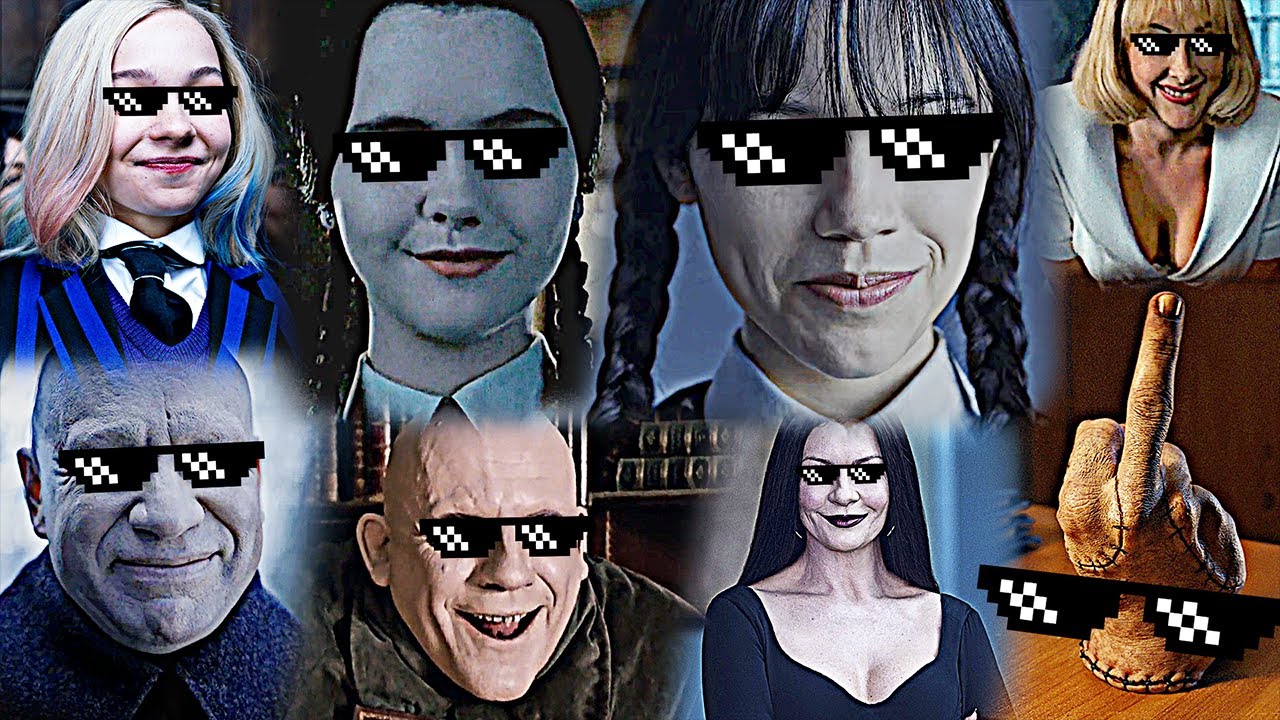 WEDNESDAY AND ADDAMS FAMILY BADASS SCENES | (26 Minutes Compilation)