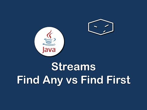 streams find any vs find first in java