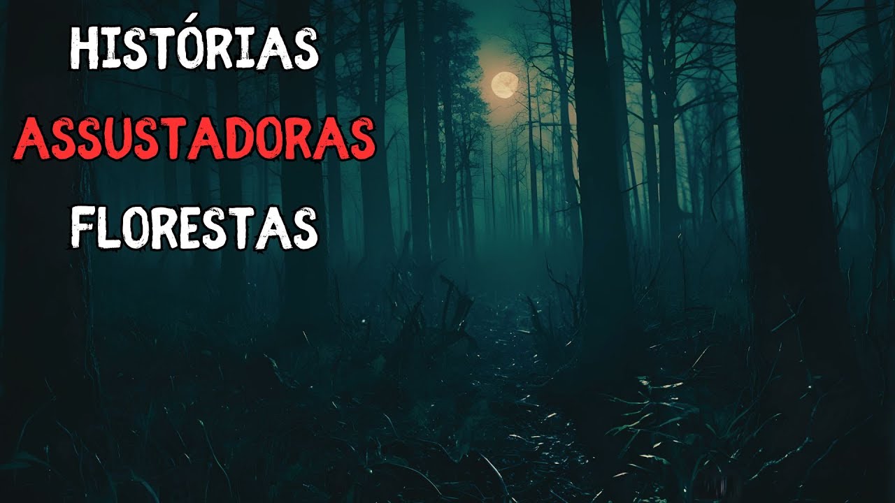4 HISTÓRIAS ASSUSTADORES DE TERROR - FLORESTAS (RELATOS REAIS DE TERROR)