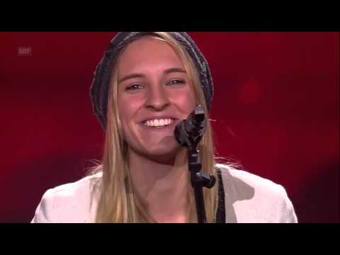 Switzerland's Got Talent - Annina Freidl - Ukulele Version of Lady Gaga Song - Shocking