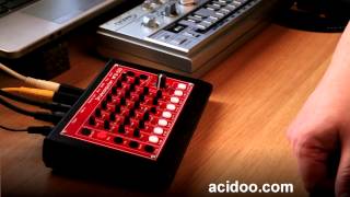 Video thumbnail for MFB-522 drumcomputer sound demo by acidoo.com