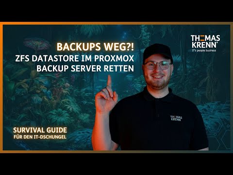 Backups weg?! ZFS Datastore im Proxmox Backup Server retten