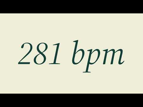 Metronome - 281 bpm
