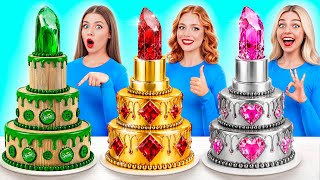 Rich vs Broke vs Giga Rich Cooking Challenge | Tasty Kitchen Recipes by Multi DO Challenge