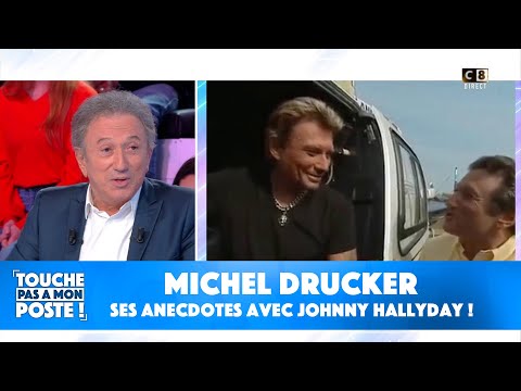 Michel Drucker raconte ses anecdotes folles avec Johnny Hallyday !