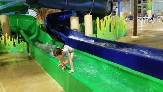 Izzy B green slide