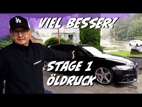 Finally drives the way you want it to 😍 | Audi A6 C7 4G Stage 1 & oil pressure adjustment | 100-150