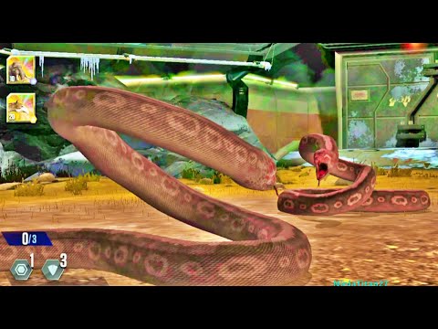 Gigantophis Vs Gigantophis ,Titanoboa , Entelorhacos -Who will kill Gigantophis -Jurassic World