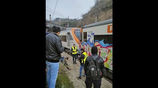 Spanien: 155 Verletzte bei Zugkollision