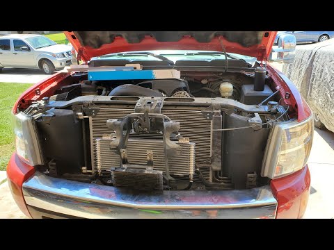 Silverado transmission oil cooler upgrade Tru Cool Max