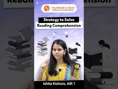 Ishita Kishore AIR-1 Strategy to solve Reading Comprehension