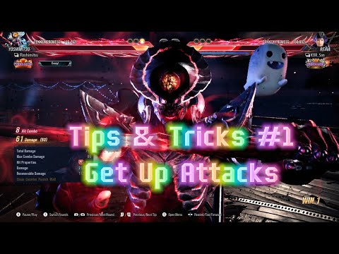 Tips & Tricks #1: Get Up Attacks - Yoshimitsu in Tekken 8
