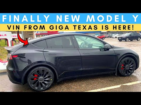 New Model Y VIN From Giga Texas Is Here & More Updates!