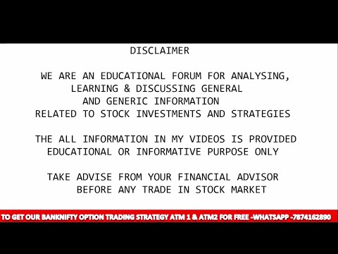 ATM 1 & ATM 2 option chart