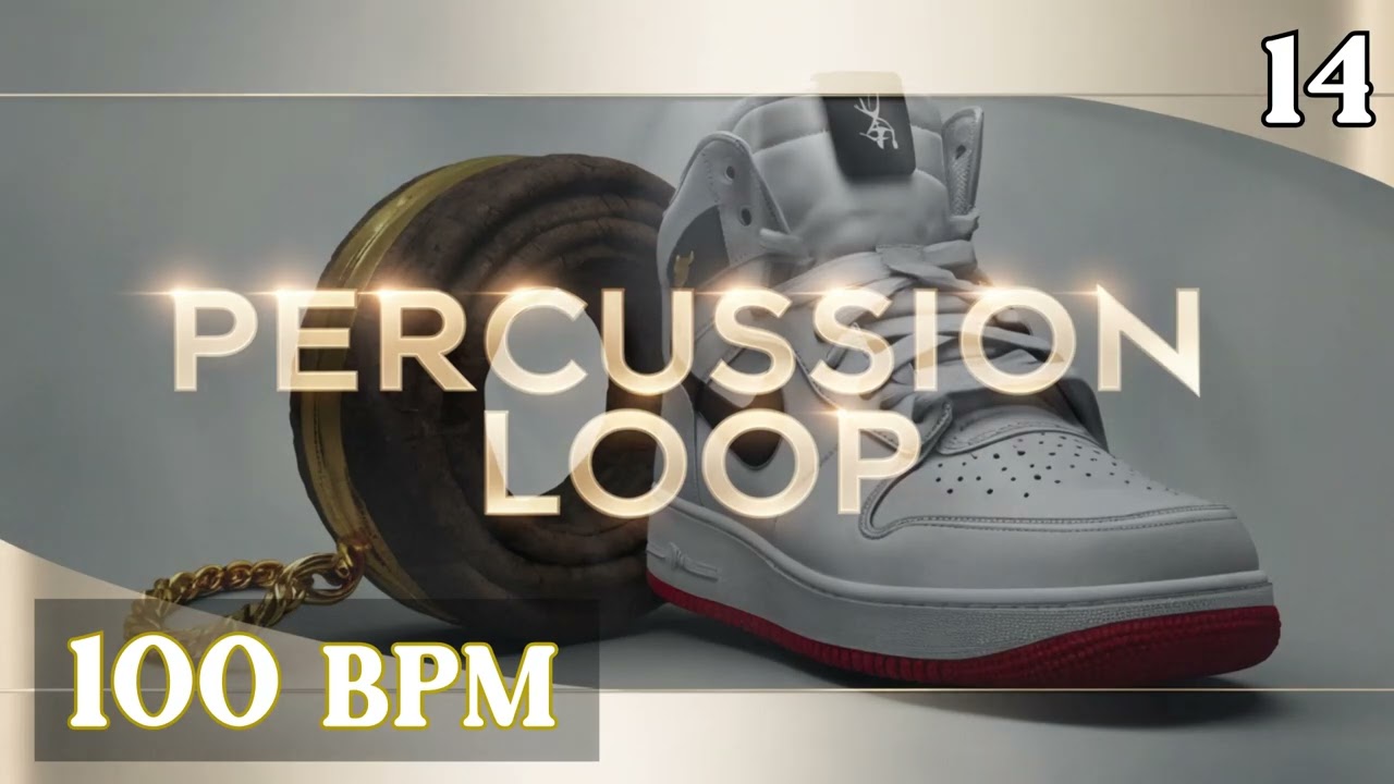 [FREE Percussion Loops] 100 BPM Hip Hop 14 - Free Stock Drums, Samples, Loops, One Shots, Presets