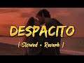 Despacito Slowed Reverb Lofi Lyrics Justin Bieber Luis Fonsi Daddy Yinki The Tahasthetics
