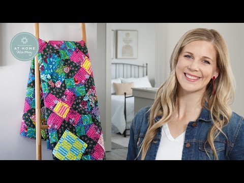 Make a "Summer Waltz" quilt with Misty and Charisma Horton on At Home with Misty! (Video Tutorial)
