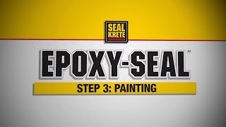 Thumbnail for Seal-Krete Garage Floor - How To Use Concrete Paint