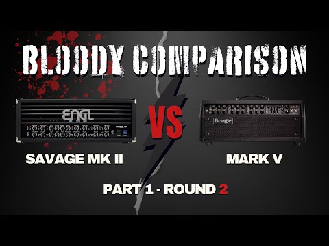 ENGL Savage MKII vs MESA Mark V - METAL Comparison (No Talking) Part 1 / Round 2